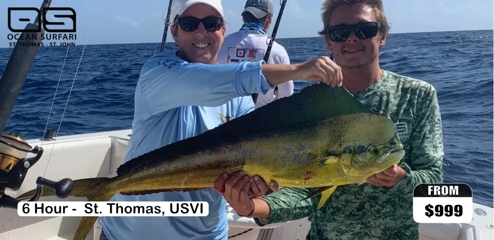 10 Hour Private Fishing Charter Ocean Safari USVI