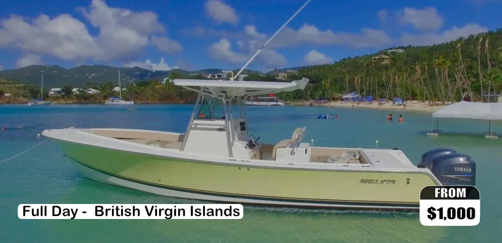 Full Day Trip Charter (BVI)