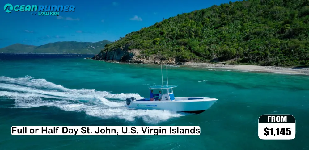 USVI Private Boat Charter Adventure